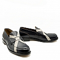 ANITQUE MIDNIGHT X GREY LOAFERS