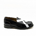 ANTIQUE MIDNIGHT X WHITE LOAFERS