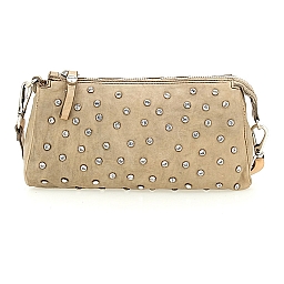 STUDDED CROSSBODY IN ICE
